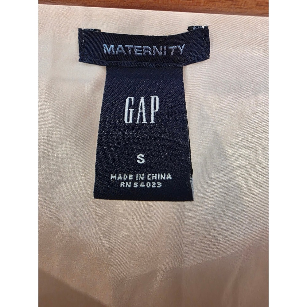 Gap Maternity Silk Tank Top Pink Empire Waist Sleeveless Small - Picture 2 of 7
